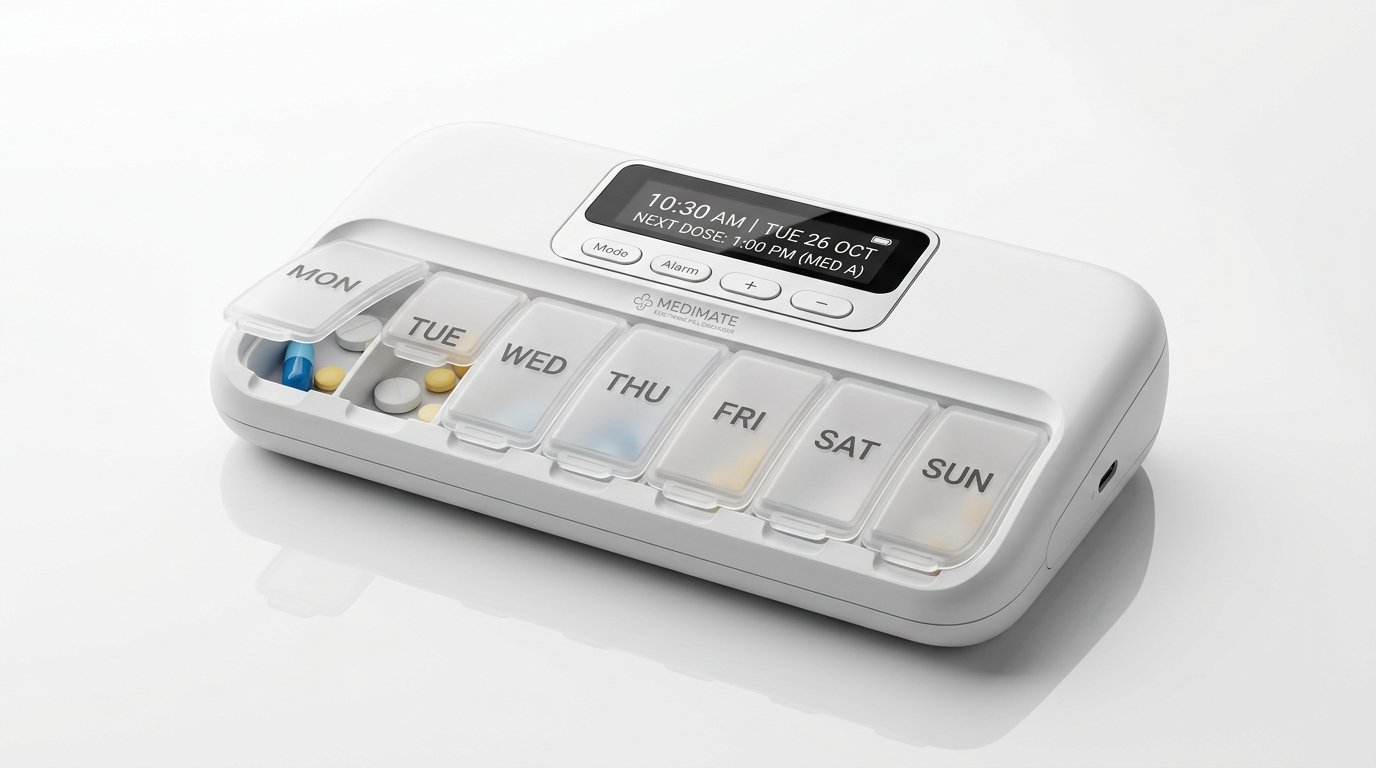 Electric Pill Organizer